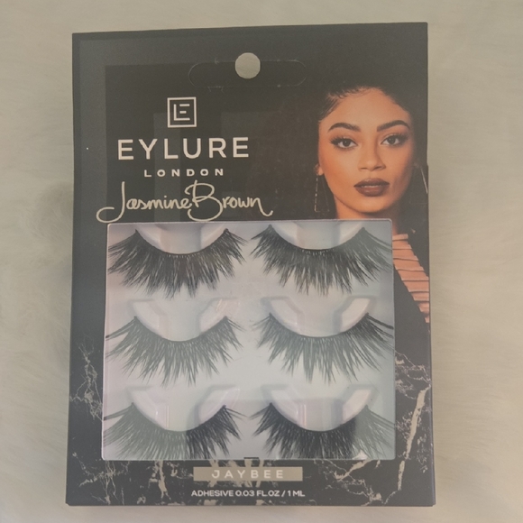 Eylure London Jasmine Brown Jaybee Lashes - Bold Black - Picture 1 of 2